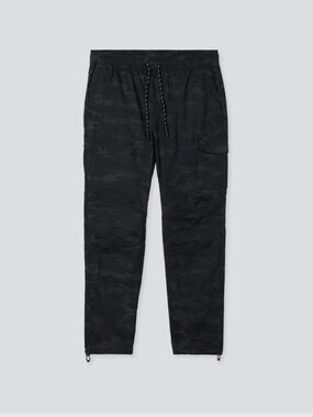 Marky Mark Brand: Municipal M. Cargo Pants Men’s M Night Camo Black Ripstop